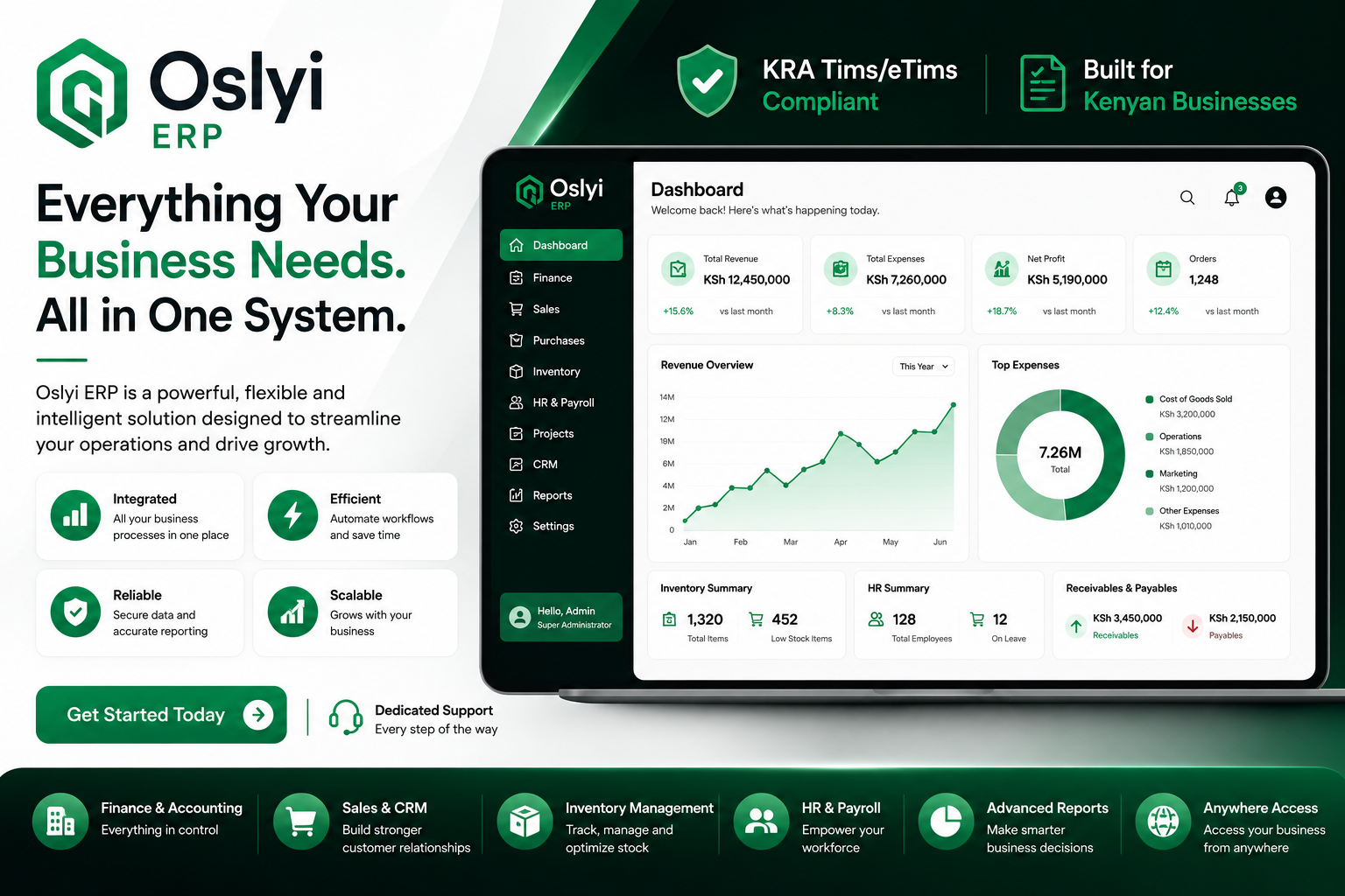 Oslyi Enterprise ERP Suite